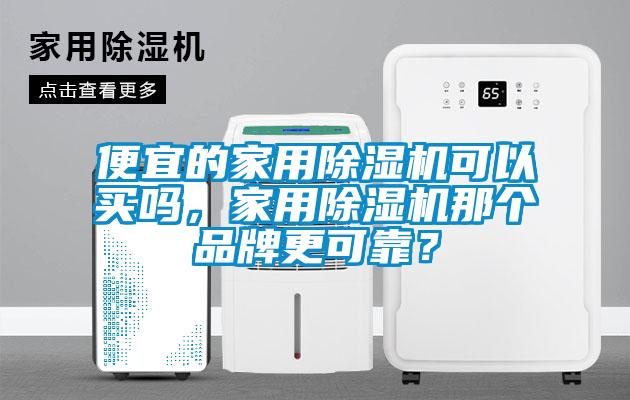 便宜的家用除濕機可以買嗎，家用除濕機那個品牌更可靠？