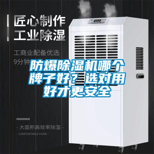 防爆除濕機(jī)哪個(gè)牌子好？選對(duì)用好才更安全