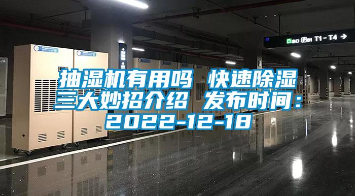 抽濕機有用嗎 快速除濕三大妙招介紹 發(fā)布時間：2022-12-18