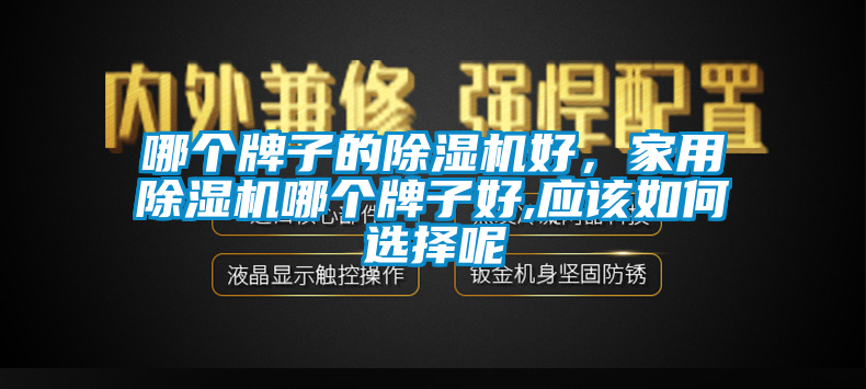 哪個牌子的除濕機好，家用除濕機哪個牌子好,應(yīng)該如何選擇呢