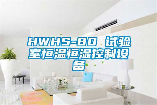 HWHS-80 試驗(yàn)室恒溫恒濕控制設(shè)備