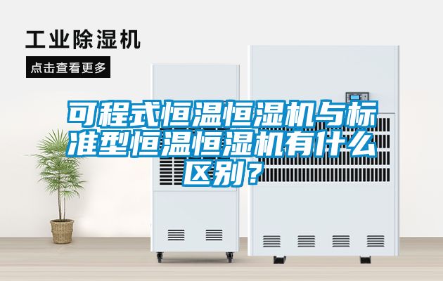 可程式恒溫恒濕機與標準型恒溫恒濕機有什么區(qū)別？